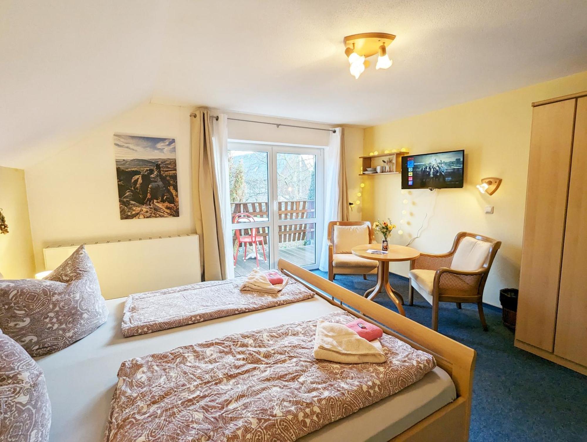 L9 - Urlaubsmagie - Balkon & Direkt Am Wanderweg Διαμέρισμα Sebnitz Εξωτερικό φωτογραφία